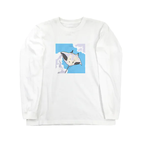 マンタ Long Sleeve T-Shirt