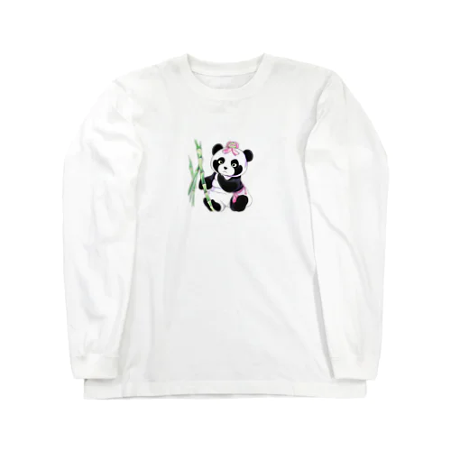 かぐやパンダ姫 Long Sleeve T-Shirt