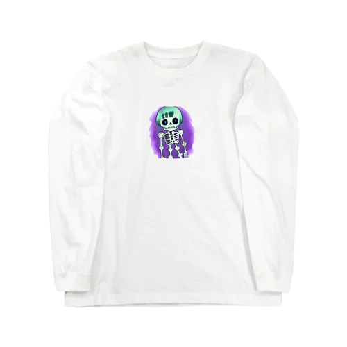 一人ぼっちのガイコツ Long Sleeve T-Shirt