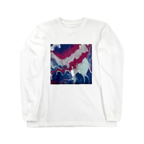 紫陽花 Long Sleeve T-Shirt