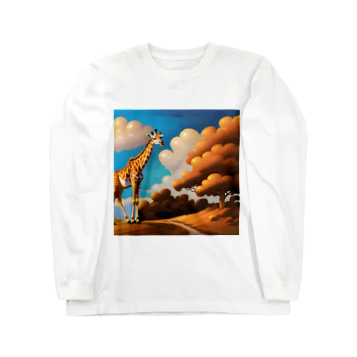 美しいキリン Long Sleeve T-Shirt