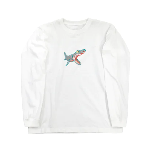 サメみたいなワニみたいなサメ Long Sleeve T-Shirt