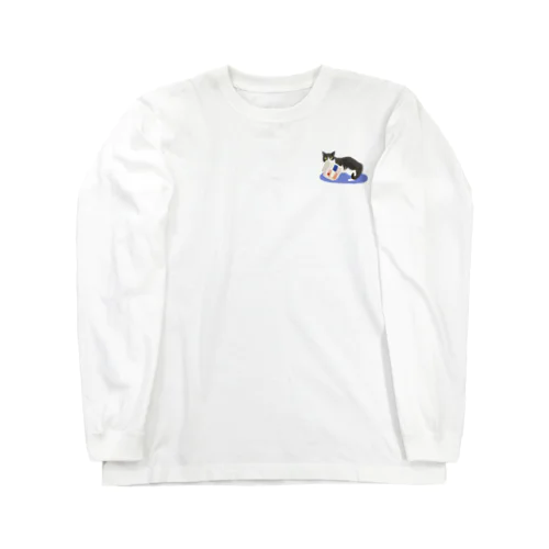 食パン泥棒てんちゃん Long Sleeve T-Shirt