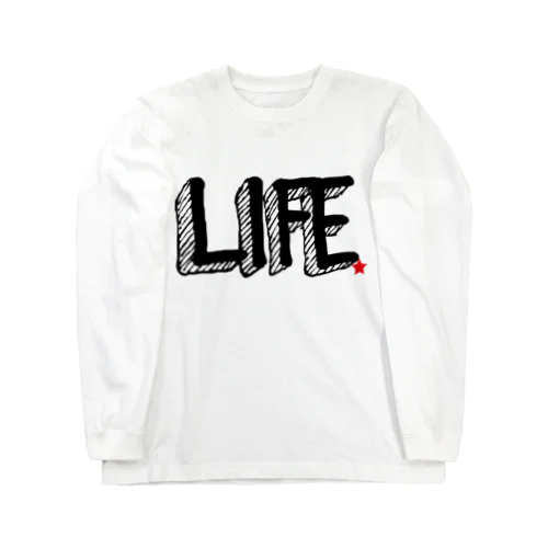 LIFE ロングスリーブTシャツ