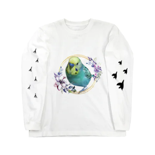 セキセイインコそらまめちゃんシリーズ Long Sleeve T-Shirt