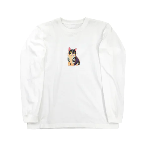 ふてぶてだけど心はキュート！ぶさかわ猫 Long Sleeve T-Shirt