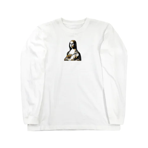 La Gioconda Gravure Long Sleeve T-Shirt