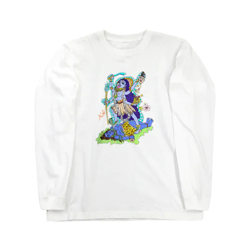 カーリー女神 Long Sleeve T-Shirt