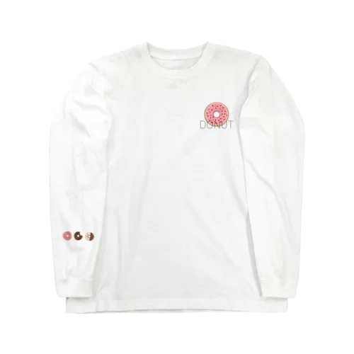 甘そうなドーナツ Long Sleeve T-Shirt