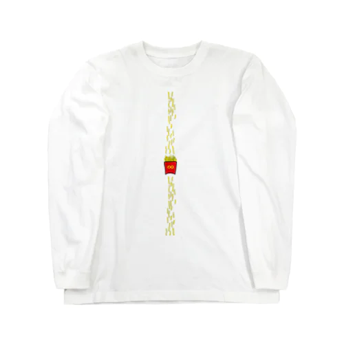 無限ポテト Long Sleeve T-Shirt