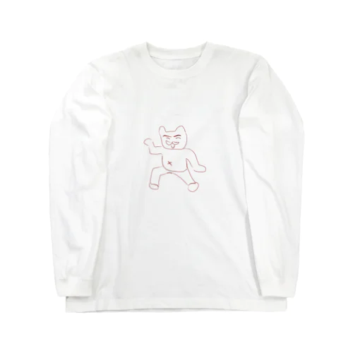 デブ猫 Long Sleeve T-Shirt