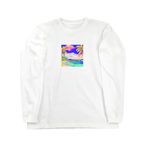 南国グラフィック Long Sleeve T-Shirt