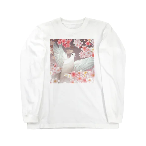 夢幻　鳩　優雅 Long Sleeve T-Shirt