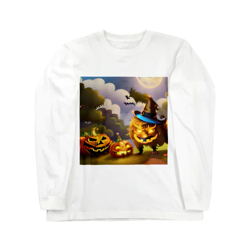 ハロウィンのモンスターパーティ Long Sleeve T-Shirt