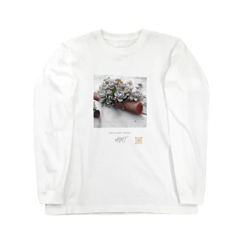 子持ち蓮華の寄せ植え Long Sleeve T-Shirt