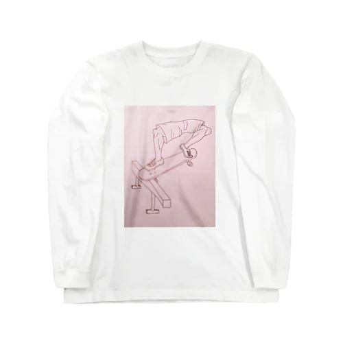 スケートボードでfront nose slide Long Sleeve T-Shirt