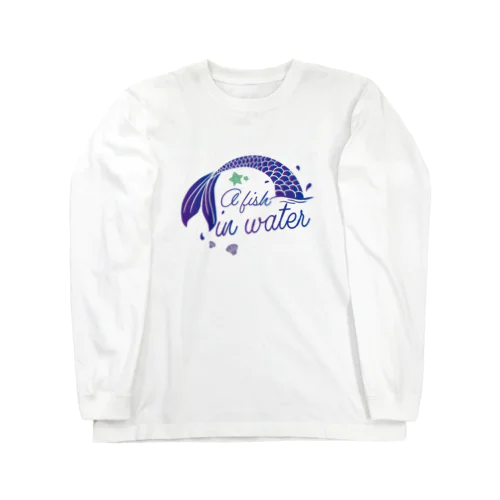 人魚のマーク Long Sleeve T-Shirt