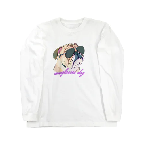 グラサンドッグ Long Sleeve T-Shirt