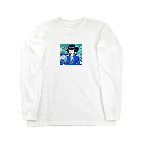 ココシャネル、ゴッホの世界に行ってみた Long Sleeve T-Shirt