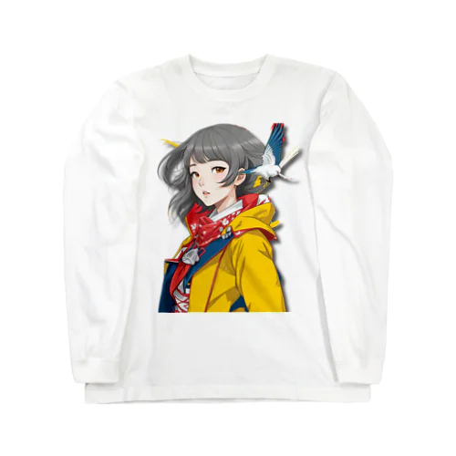 大正レトロJYOSI　レイナ Long Sleeve T-Shirt