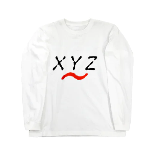 XYZ ロングスリーブTシャツ