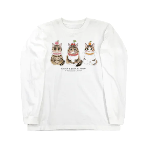 MIINA & SIINA & ANZU ロングスリーブTシャツ