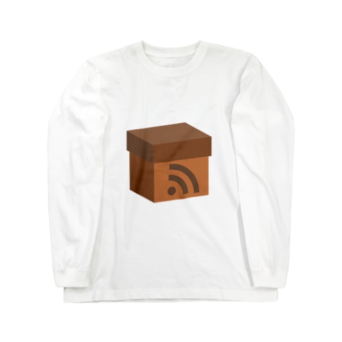 電波ダンボール Long Sleeve T-Shirt