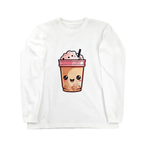 タピオカミルクティー Long Sleeve T-Shirt