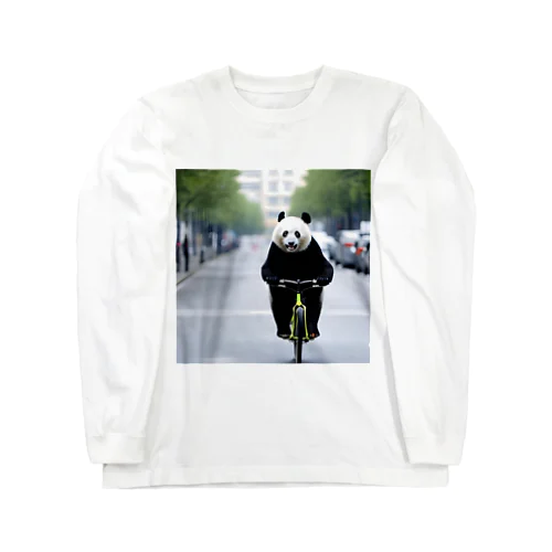 爆走パンダ Long Sleeve T-Shirt