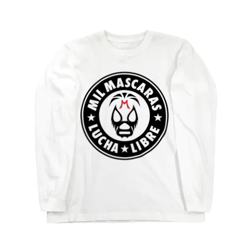 MIL MASCARAS LUCHA LIBRE-ミル・マスカラス ルチャリブレ- ロングスリーブTシャツ