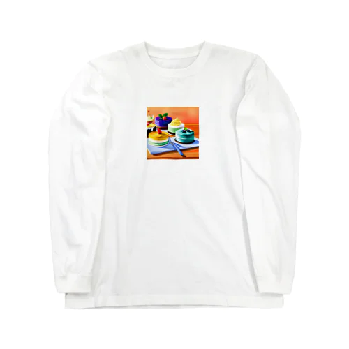 至福のスウィーツ Long Sleeve T-Shirt