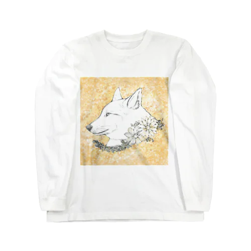 花とおおかみ Long Sleeve T-Shirt