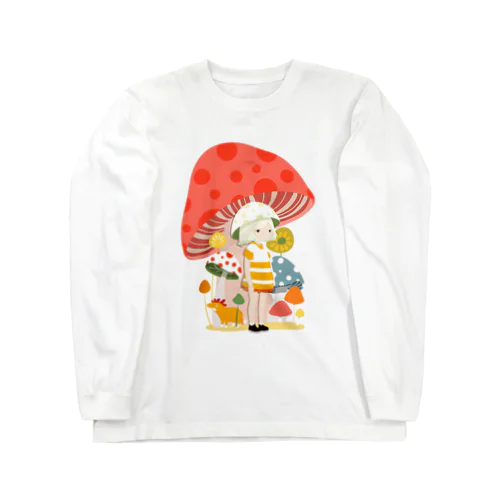 キノコ少女 Long Sleeve T-Shirt