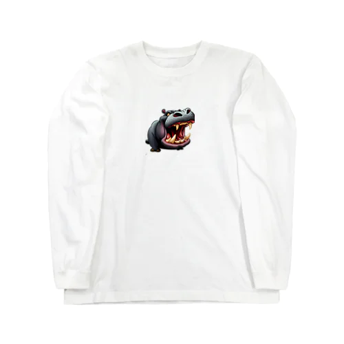 カバのhippo君 Long Sleeve T-Shirt