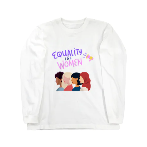 Equality for Women ロングスリーブTシャツ