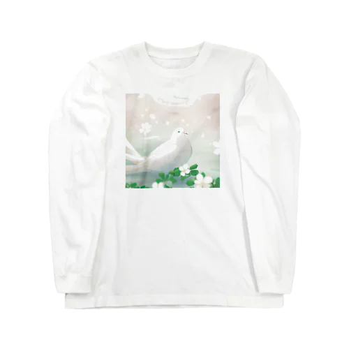 夢幻　鳩　清ら Long Sleeve T-Shirt