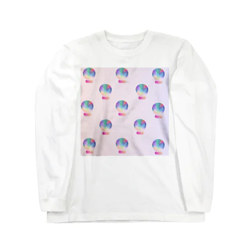 ピンクの扇風機 Long Sleeve T-Shirt