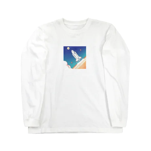 Spaceship Long Sleeve T-Shirt