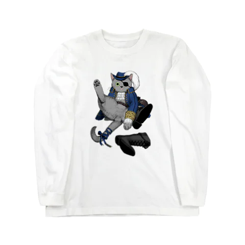 長靴がぬげた猫 Long Sleeve T-Shirt