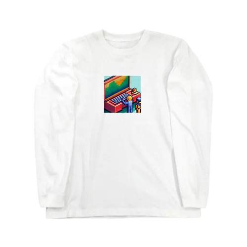 ドットエンジニア ミニフィグ Long Sleeve T-Shirt