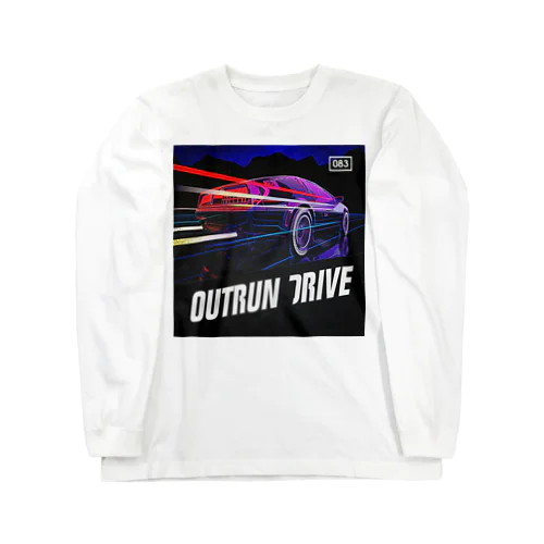 OUTRUN DRIVE ロングスリーブTシャツ