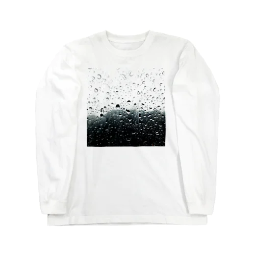 雨 ロングスリーブTシャツ