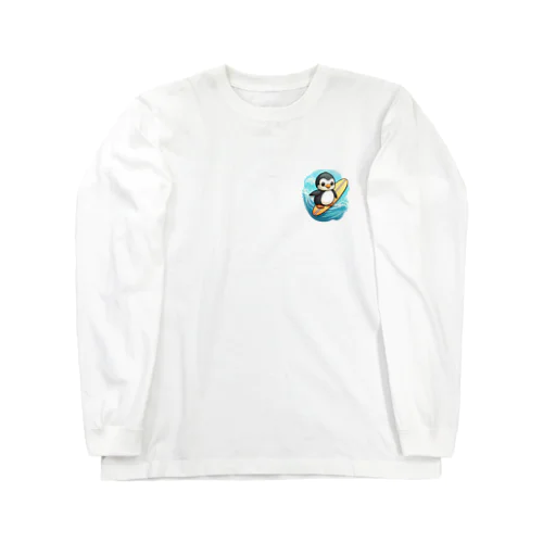 極地のサーフヒーロー Long Sleeve T-Shirt