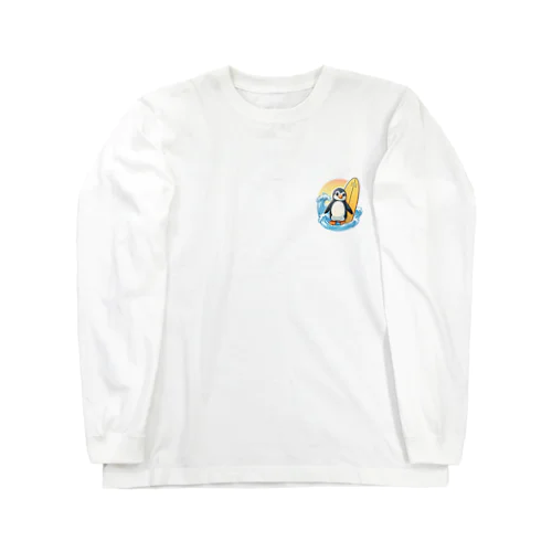 南極のサーフチャンピオン Long Sleeve T-Shirt