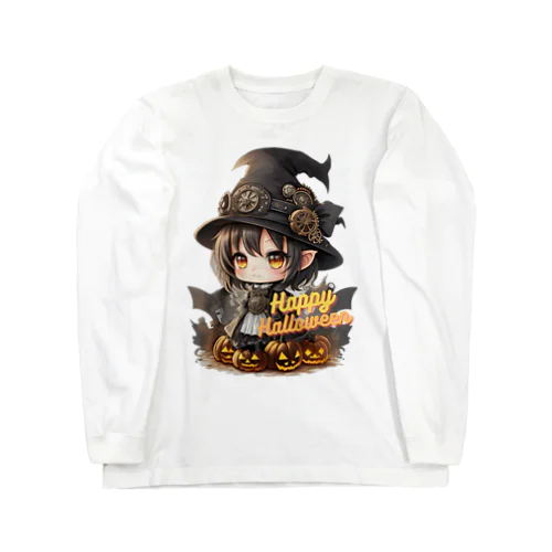 スチームパンク Girlハロウィンスタイル Long Sleeve T-Shirt