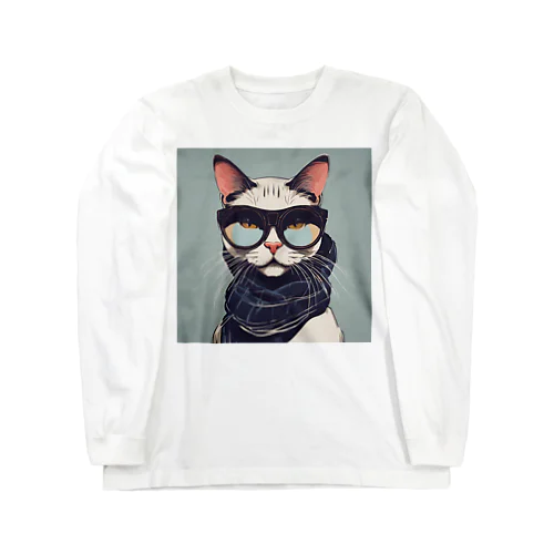 オサレキャットよしお Long Sleeve T-Shirt