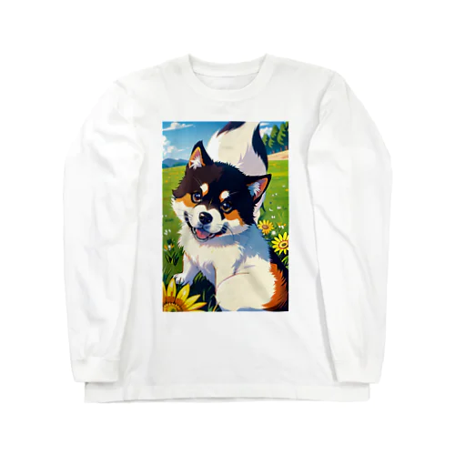 可愛い犬グッズ Long Sleeve T-Shirt