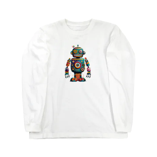 カラーコードロボット Long Sleeve T-Shirt