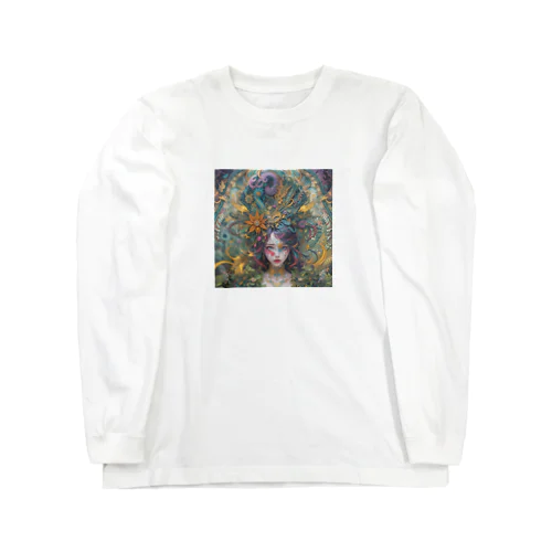 AI美女「森神」 Long Sleeve T-Shirt