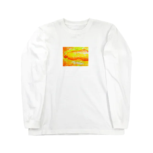 ネクイムシのかくれんぼ（横） Long Sleeve T-Shirt